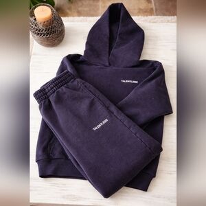 TALENTLESS Authentic UNISEX Lightweight Sweatpants AND Hoodie Size MEDIUM